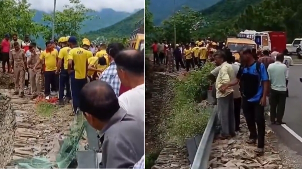 उत्तराखंड में दर्दनाक सड़क हादसा: देवप्रयाग में खाई में गिरी कार, 5 लोगों की मौत, एक बच्चा गंभीर  